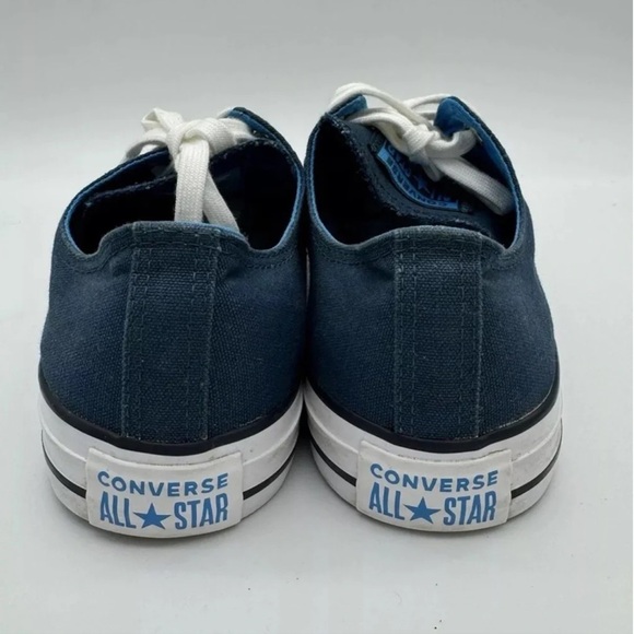 Converse All Star Chuck Taylor Mens Shoes Canvas Blue Shoe Men’s 9 women’s 11 - Picture 7 of 9